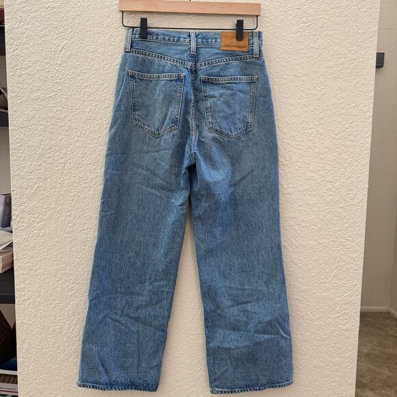 EUC Aritzia Denim Forum Farrah High Rise Wide Leg Jean - Picture 5 of 7